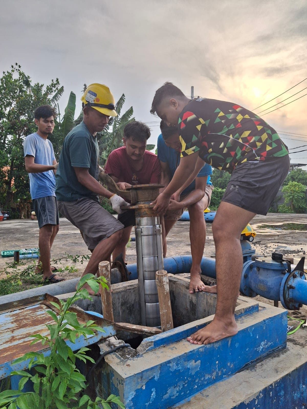 perawatan rutin pompa